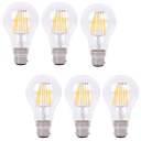 6Pcs 8W Incandescent Bulbs Salt lamp light Bulbs Vintage Retro Industrial Style Lamp