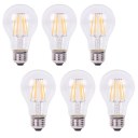 6Pcs 6W Incandescent Bulbs Salt lamp light Bulbs Vintage Retro Industrial Style Lamp