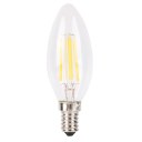 Home LED Filament Light Bulb Candle E12/E14 Candelabra Base Lamp Warm White