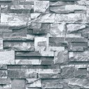 Restoring Stone 3D Imitation Brick Pattern Gray Bump-dimensional Wallpaper Roll