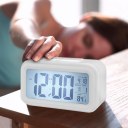 LED Luminous Backlighting Smart Clock Digital Alarm Clock Large HD Display Clock