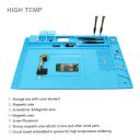 Magnetic Heat Insulation Silicone Mat Repair Kit Mobile Computer Maintenance Mat