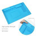 Magnetic Heat Insulation Silicone Mat Repair Kit Mobile Computer Maintenance Mat