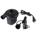 Portable AC Electric Air Pump Inflator for Toys Boat Air Bed Mattress Pool Black