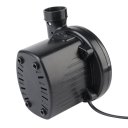 Portable AC Electric Air Pump Inflator for Toys Boat Air Bed Mattress Pool Black