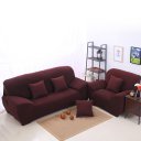 Hot Fashion Pure Color Sofa Sets Home Decor Sofa Cover Single And Double Sofa