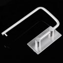 Small Tissue Towel Bathroom Wall Mount Clothes Hanger Kitchen Rack Towel Rack