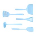 5pcs/set Home Nylon Kitchen Utensil Heat Resistant Cooking tools Spoon Shovel