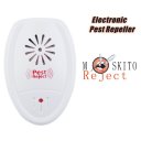 Pest Control Ultrasonic Repellent Indoor Plug in Rodent Insect Repellent ABS