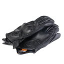 1*Pair M/L Black Man Genuine Leather Full Finger Motorcycle Glove Driving Gloves