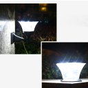 Solar Outdoor LED Light Fixture Outdoor Waterproof Solar Wall Lamp Mount Kit