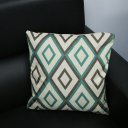 Comfortable Back Throw Sofa Cushion Pillow Cover Cotton Linen Home Decoration