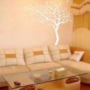 Huge Tree Wall Decals Removable Nursery Mural Sticker White Tree Wall Decal