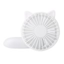 Table Fan,Mini USB Charge Desk Fan Portable HandHold Rotatable USB Electric Fan