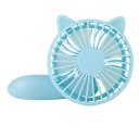 Table Fan,Mini USB Charge Desk Fan Portable HandHold Rotatable USB Electric Fan