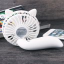 Table Fan,Mini USB Charge Desk Fan Portable HandHold Rotatable USB Electric Fan