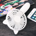 Table Fan,Mini USB Charge Desk Fan Portable HandHold Rotatable USB Electric Fan