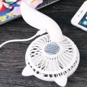 Table Fan,Mini USB Charge Desk Fan Portable HandHold Rotatable USB Electric Fan