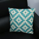 Comfortable Back Throw Sofa Cushion Pillow Cover Cotton Linen Home Decoration