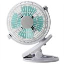 835 Desktop Fan For Chlidren Chargeable Fan Clip Base 2 Speeds Mini Portable Fan