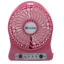 830 Desktop Fan USB Charging&Lithium Battery Power Supply 3 Speeds Mini Portable Fan