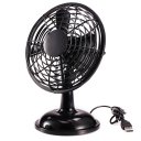 818 Desktop Fan USB Power Supply 2 Speeds Mini Portable Oscillating Fan