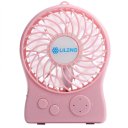 839 Desktop Fan For Chlidren USB Charging&Lithium Battery Power Supply 3 Speeds Mini Portable Fan