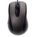 Check Pattern Wired Mouse Gray