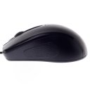 Check Pattern Wired Mouse Gray