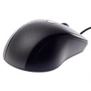 Check Pattern Wired Mouse Gray