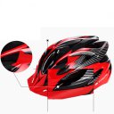 Outdoor Goods Protective Helmet Elastic Helmet Unibody Cycling Helmet  Red