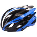 Outdoor Goods Protective Helmet Safety Helmet Unibody Cycling Helmet  Black with Blue