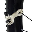 Mini Bike Chain Breaker Repair Tool with Spoke Wrench  Silver