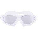 Coating Swimming Goggles Large Frame Anti Fog Goggles  Black+White