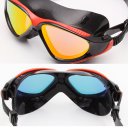 Coating Swimming Goggles Large Frame Anti Fog Goggles