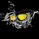 Coating Swimming Goggles Large Frame Anti Fog Goggles