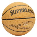 International Standard Cowhide Basketball Size 7 For Cement Court  Yellow