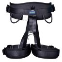 Outdoor Rock Climbing Harness High Altitude Working Safe Belt  Black