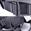 Outdoor Rock Climbing Harness High Altitude Working Safe Belt  Black