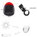 Solar Bicycle Tail Light Solar Enegy Rechargeable