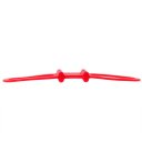 Bike Cycling Silicone Elastic Bandages Strap Holder for Light Red