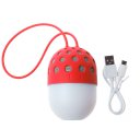 Fire Fly Appearance Wireless Bluetooth Speaker LED Lamp Outdoor Waterproof Portable Speaker Red