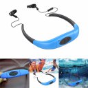 Sport Waterproof Earphone Mp3 Player Headset Music Player 8GB Memory for Swimming Surfing Blue