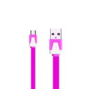 Micro USB Data and Charge Cable, universal for Andriod devices, Rose Red