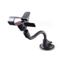 Universal phone holder,Double Clips, Mobile hose bracket , wideth within 9cm ,ABS+PVC, Black