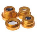 5 in 1 Phone Camera Lenses Golden