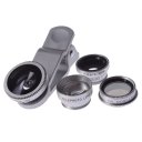 5 in 1 Phone Camera Lenses Golden