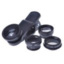 5 in 1 Phone Camera Lenses Golden