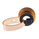 2 in 1 Phone Camera Lenses Fish Eye+0.67X Super Wide Angle Lens Golden