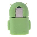 Phones and Tablets Accessory OTG Adapter For Android System Phones and Tablets OTG Cable White